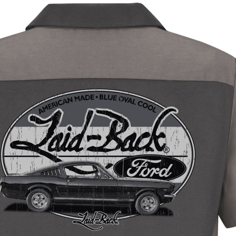 Red-Kap Ford Mustang Mechanic Work Shirt size Large